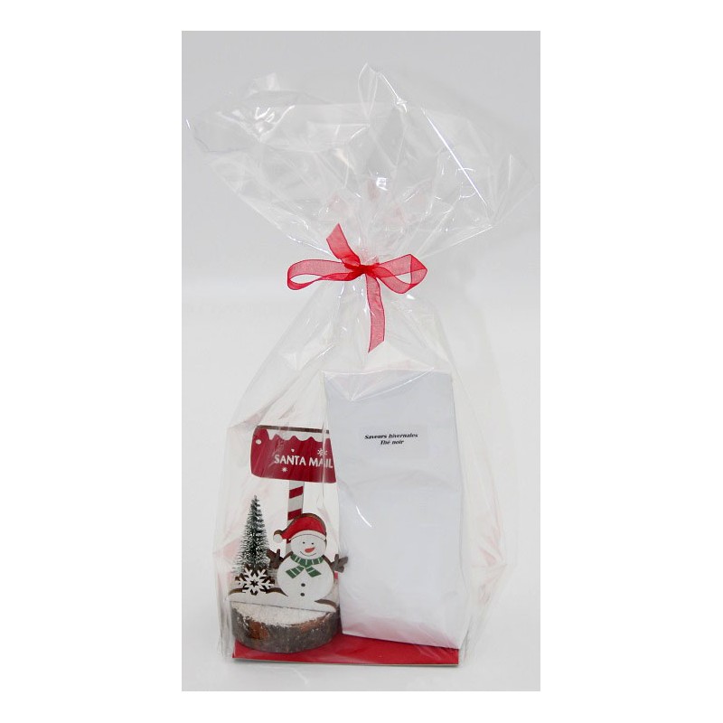 7595 Geschenkset mit Weihnachts-Deko und Tee