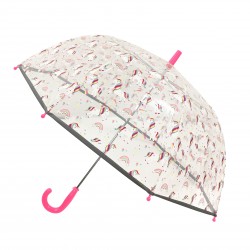 81941 Kinder Regenschirm transparent