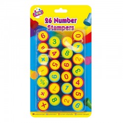 8201 Set mit Zahlen Stempeln