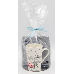 6785E Tasse en porcelaine avec serviettes