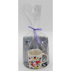 7162E Tasse en porcelaine avec serviettes