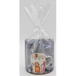 7951E Tasse en porcelaine avec serviettes