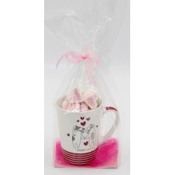 8099C Porzellan Tasse mit Marshmallows