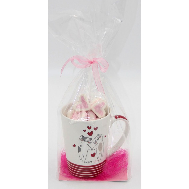 8099C Porzellan Tasse mit Marshmallows