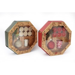 1376 Set cadeaux avec diffuseur et bougies parfumées