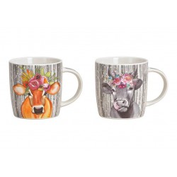 5723 Tasse en porcelaine avec vache