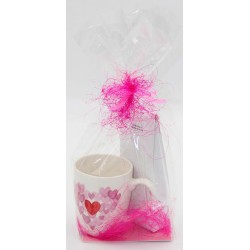 8104A Set cadeaux avec tasse en porcelaine et 100g de thé