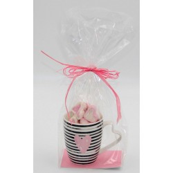 7161C Set cadeaux avec tasse en porcellaine et marshmallows