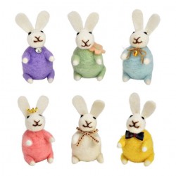 1584 Deko Osterhase aus Filz