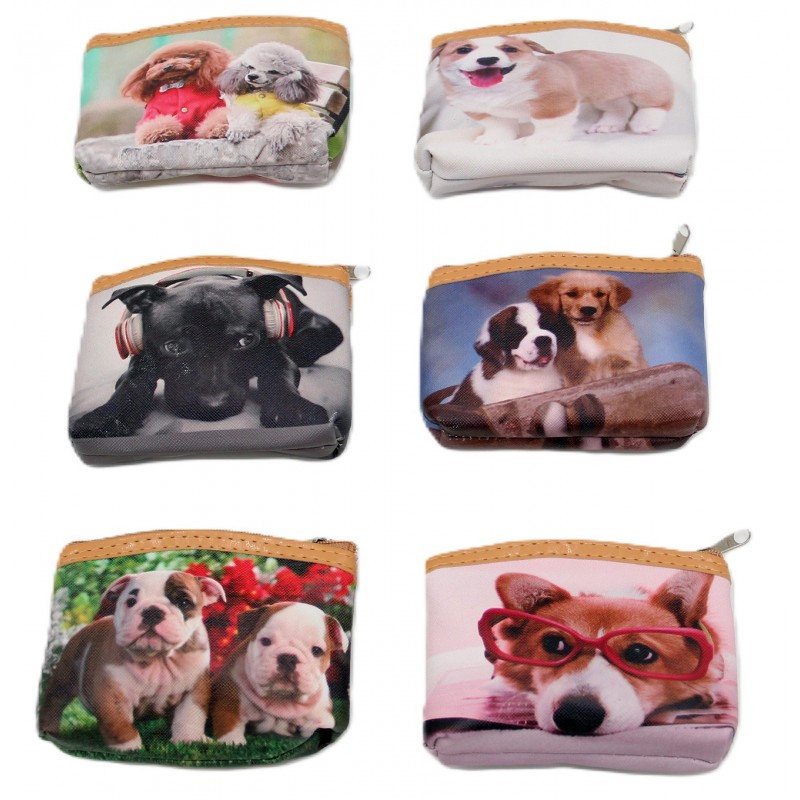 1772 Kleines Portemonnaie Hund