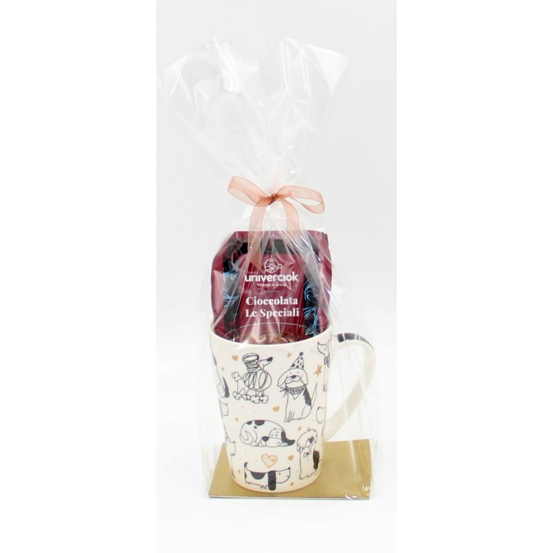 1555B Tasse aus Porzellan mit heisser Schokolade