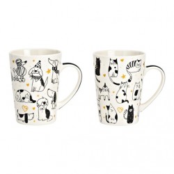 1555B Tasse aus Porzellan mit heisser Schokolade