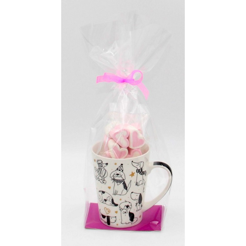 1555C Tasse aus Porzellan mit Marshmallow