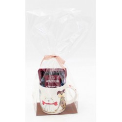 5721B Tasse en porcelaine avec chocolat chaude