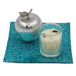 3427G Set cadeaux avec déco pomme et bougie