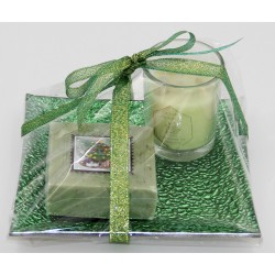 3427K Geschenkset mit Duftkerze und Seife