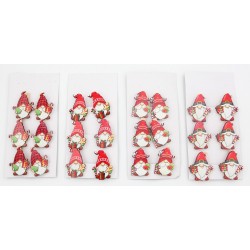 1119 Holzklammer mit Wichtel