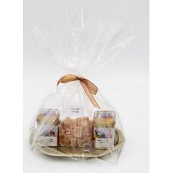 5691A Tüte mit Tee und Ingwer kristallisiert