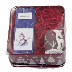 6797A Set cadeaux avec thé et bougie