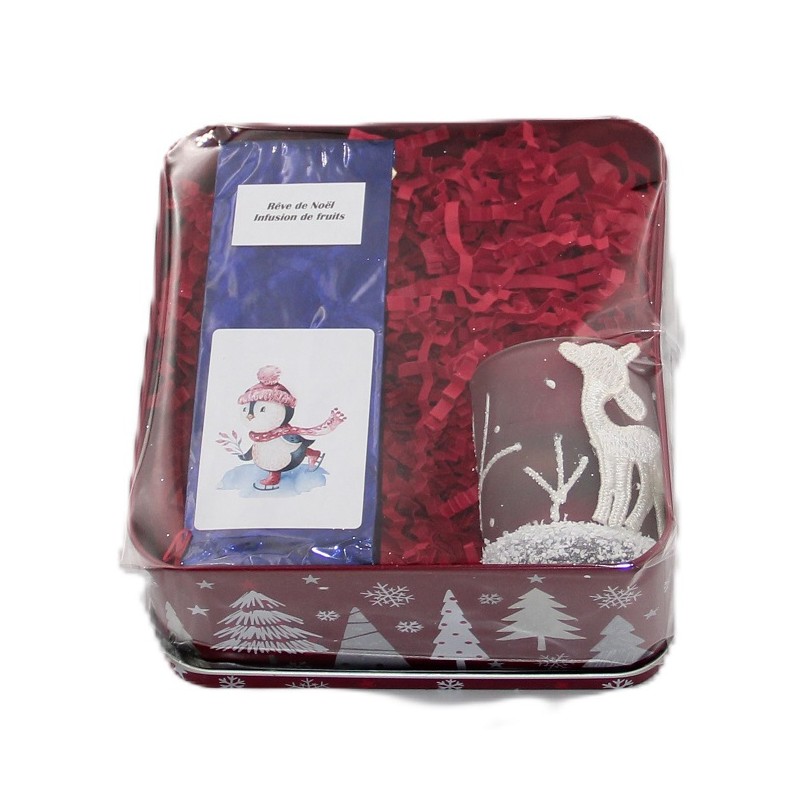 6797A Geschenkset mit Tee und Kerze