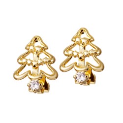 1959 Clip pour oreilles en plaqué or