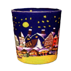 1961 Photophore avec bougie parfumée