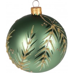 2010 Boule de Noël en verre