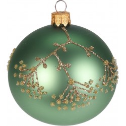 2010 Christbaumkugel aus Glas