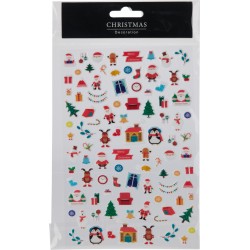 2014 Weihnachts Sticker in 3D