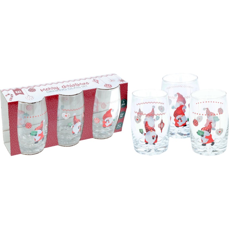 2027 Set avec 3 verres à boire