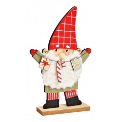 2088 Deko Wichtel aus Holz