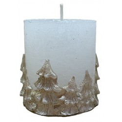 1929 Kerze Tannenbäume