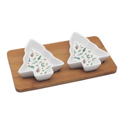 2111 Apero Set Tannenbäume und Sterne