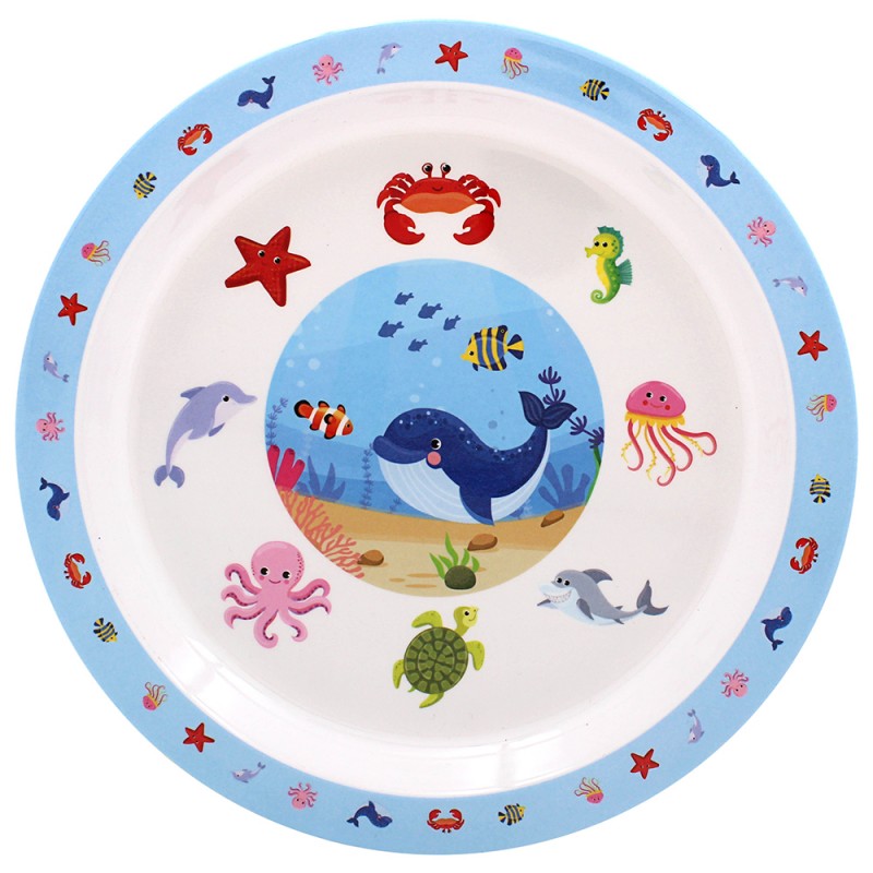 2117 Assiete plate enfants