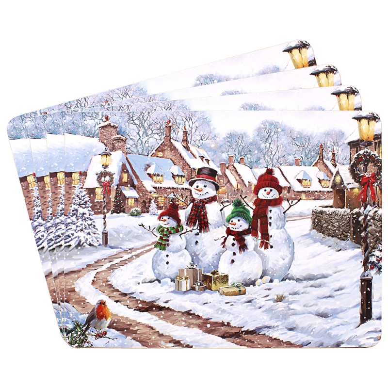 2127 Set de table avec 4 pièces