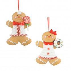 2141 Pendentif pain d\'épice en résine