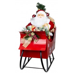 2169 LED luge avec Père Noël