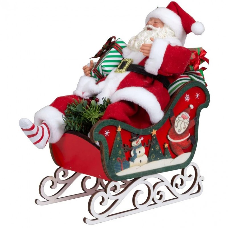 2192 Père Noël sur le traineau