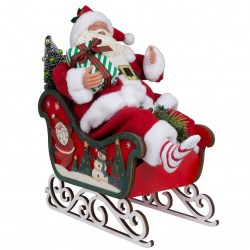 2192 Père Noël sur le traineau