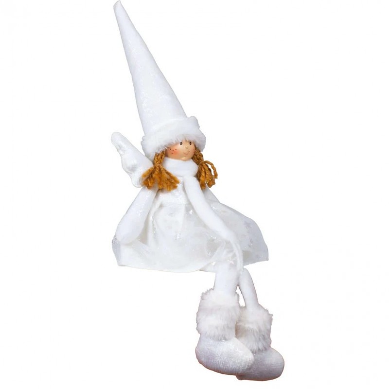 2198 Ange blanc assis