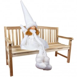 2198 Engel weiss sitzend