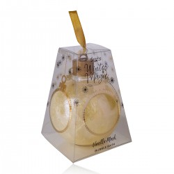 2227 Mousse de bain -gel douche dans boule de Noël