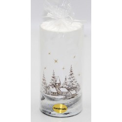 2240 Kerze Winterlandschaft