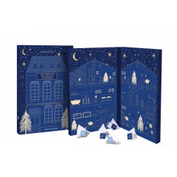 1938 Adventskalender \"Buch\" mit 6 verschiedenen Tee