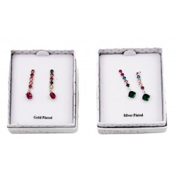 2248 Ohrstecker vergoldet und versilbert