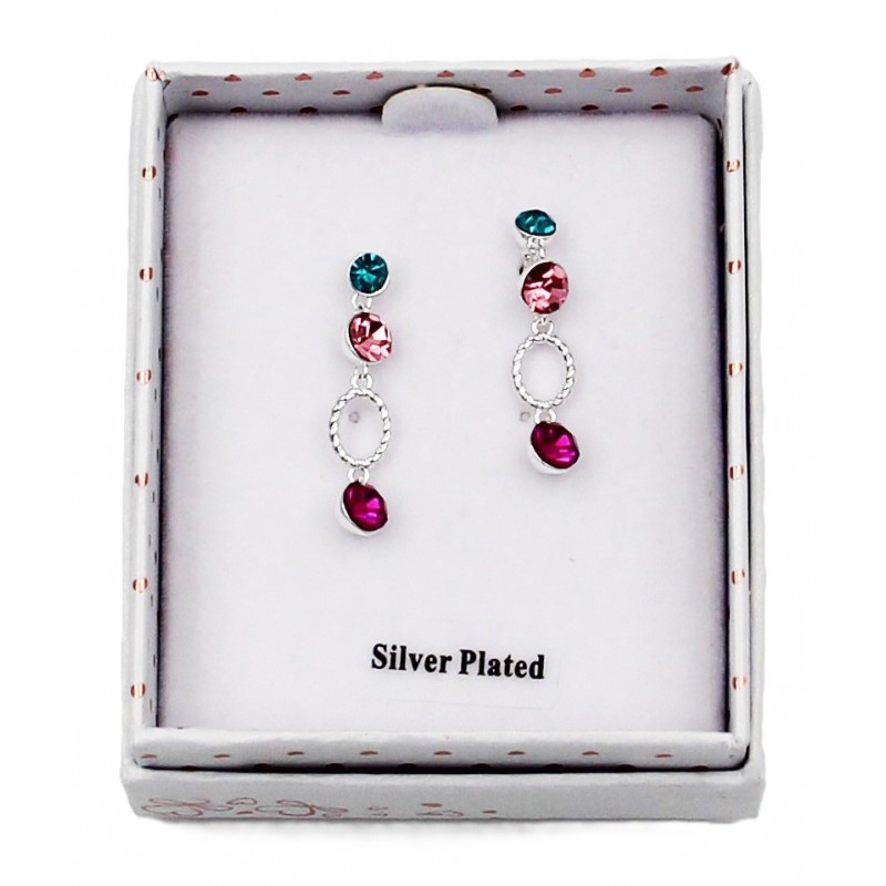 2254 Boucles d\'oreilles en plaqué argent