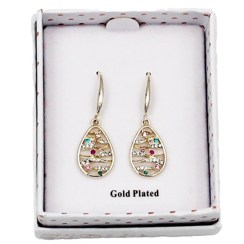 2262 Boucles d\'oreilles en plaqué or