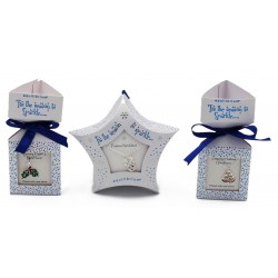 2272 Weihnachtskette versilbert