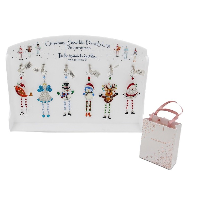 2276 Weihnachtsanhänger aus Plexi mit Display