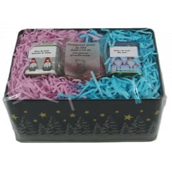 2069C Coffret cadeaux avec thé et nounours pour le thé